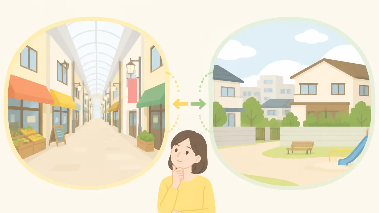 街と町の違いとは？意味や使い分けをやさしく解説