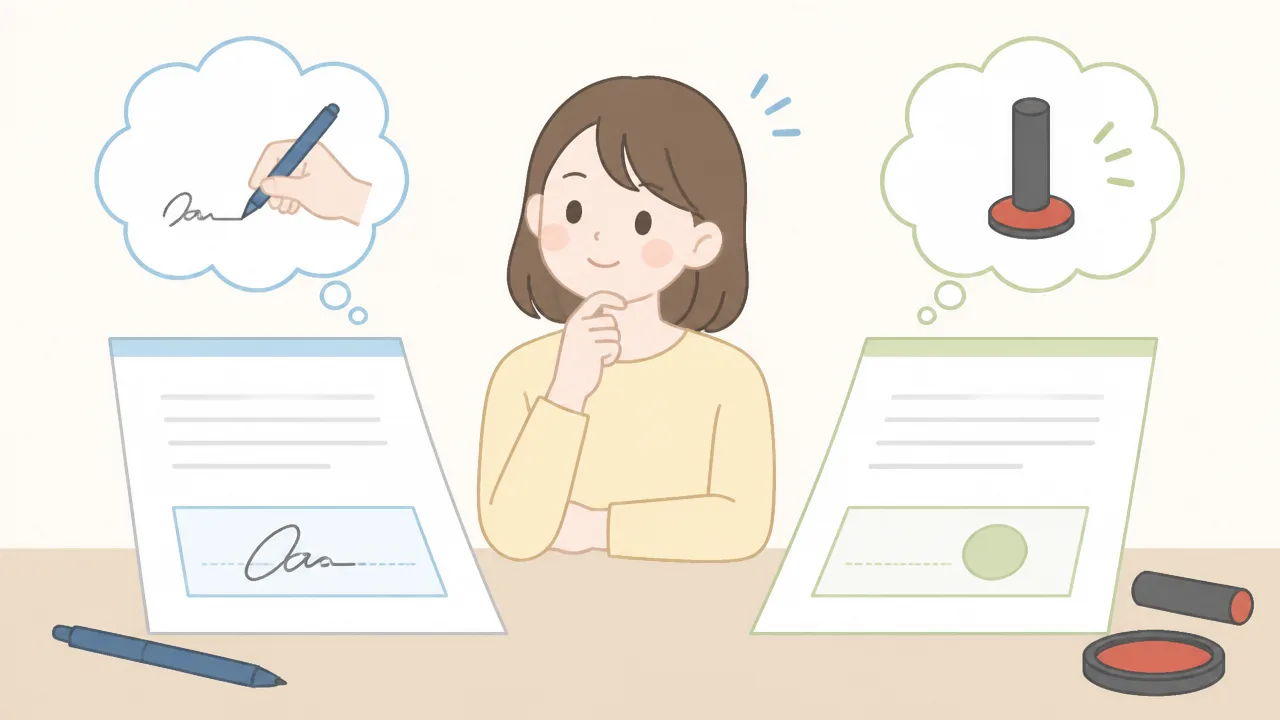 記名と署名の違いとは？押印の要否や使い分けをわかりやすく解説